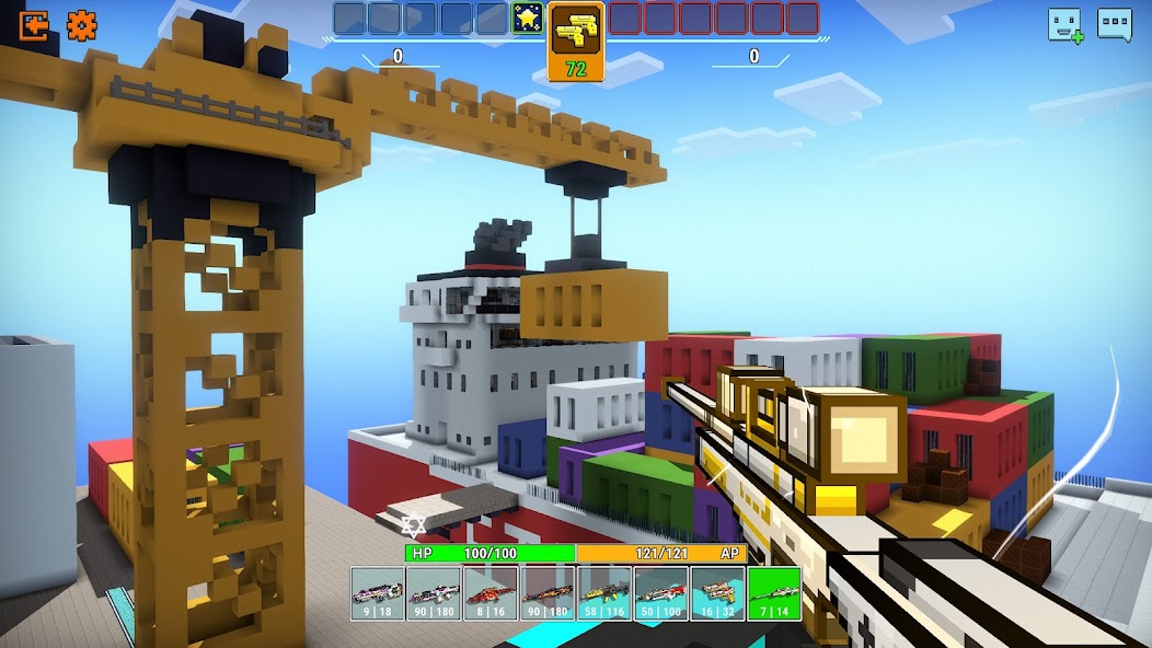 Cops N Robbers:Pixel Craft Gun screenshot 23