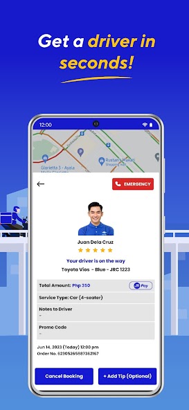 JoyRide: Book Moto Taxi & Car screenshot 3
