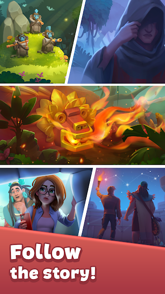 Cradle of Maya: Match 3 game screenshot 12