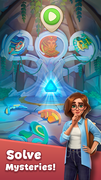 Cradle of Maya: Match 3 game screenshot 25