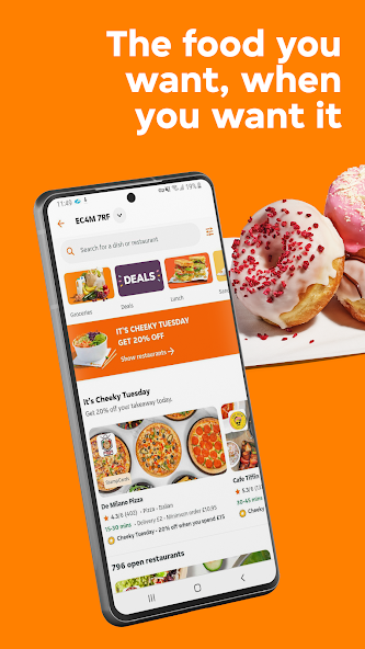 Just Eat - Food Delivery screenshot 5