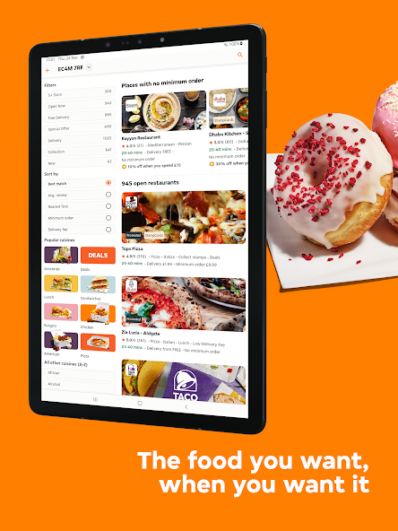 Just Eat - Food Delivery screenshot 11
