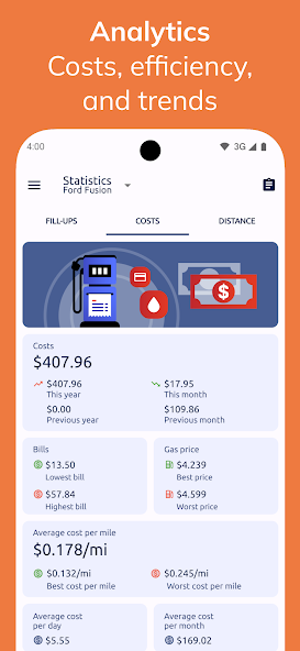 Fuelio: gas log & gas prices screenshot 6