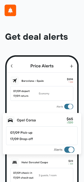 KAYAK: Flights, Hotels & Cars screenshot 6