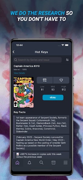 Key Collector Comics screenshot 2
