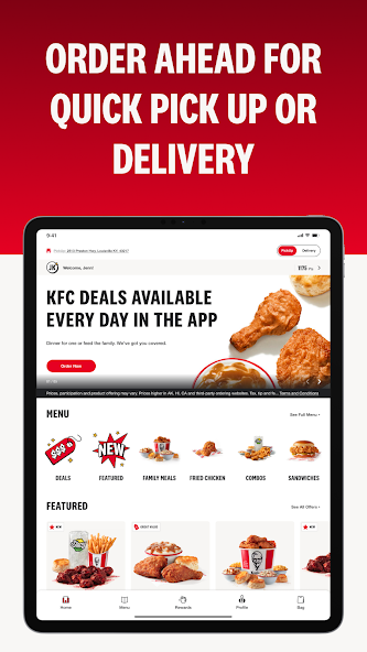 KFC US - Ordering App screenshot 3