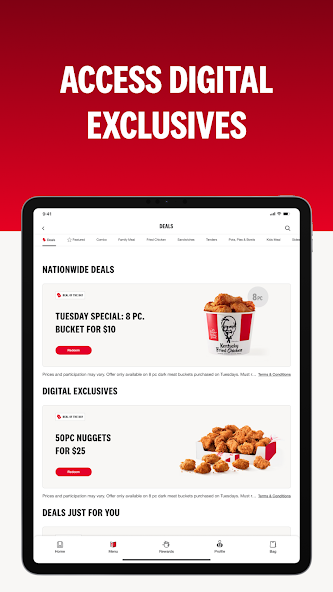 KFC US - Ordering App screenshot 16