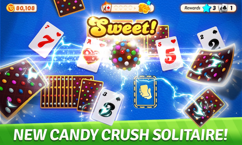 Candy Crush Solitaire screenshot 1
