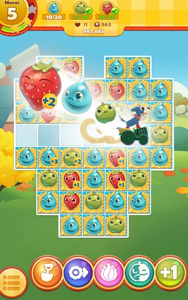 Farm Heroes Saga screenshot 2