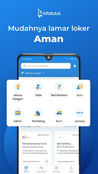 KitaLulus: Find Job & CV Maker screenshot 1