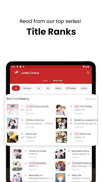 Lezhin Comics - Daily Releases screenshot 2