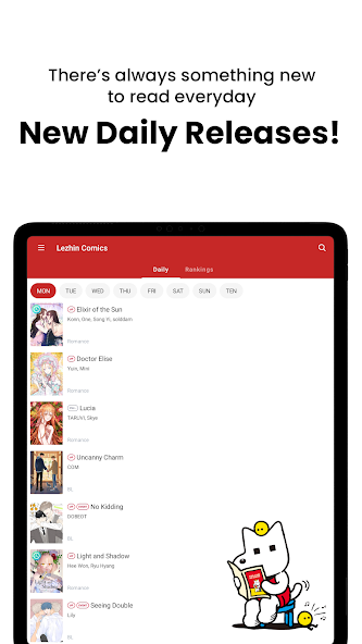 Lezhin Comics - Daily Releases screenshot 8