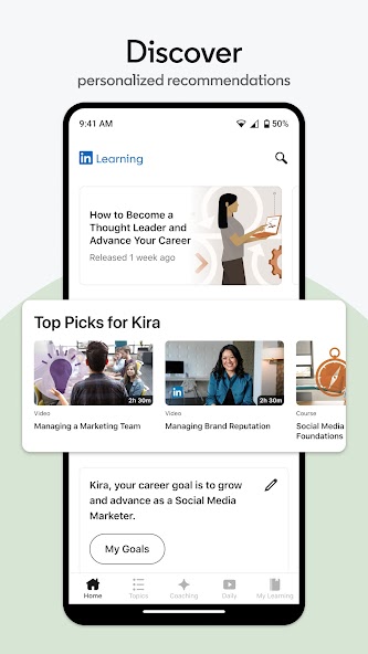 LinkedIn Learning screenshot 1