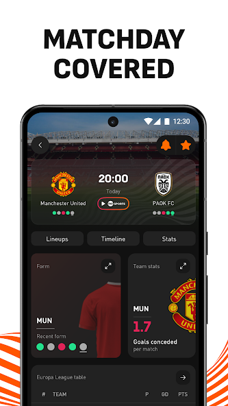 LiveScore: Live Sports Scores screenshot 3