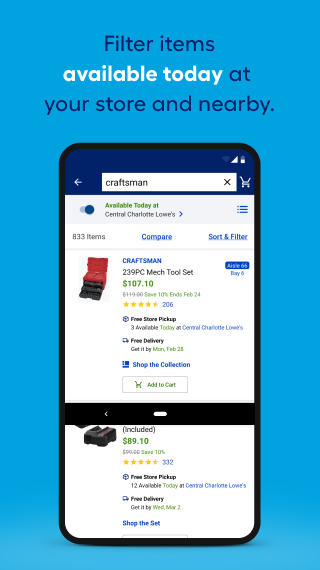 Lowe's screenshot 6