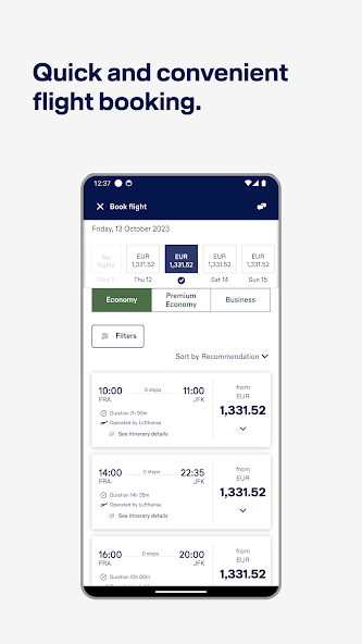 Lufthansa screenshot 14