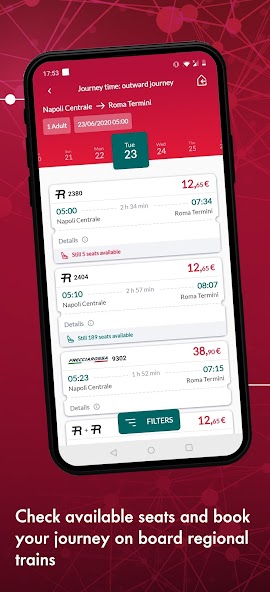 Trenitalia screenshot 3