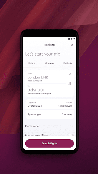 Qatar Airways screenshot 6