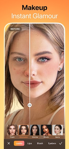 AirBrush: Face & Hair Editor screenshot 3