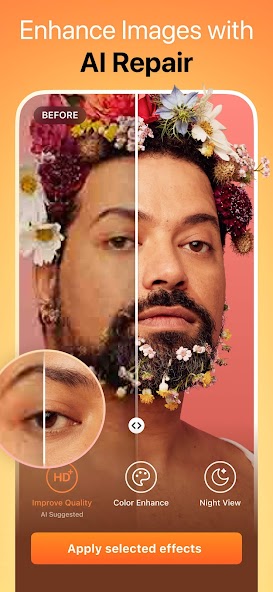 AirBrush: Face & Hair Editor screenshot 5
