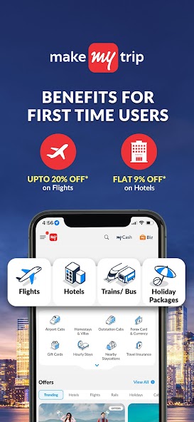 MakeMyTrip - Flights & Hotels screenshot 2