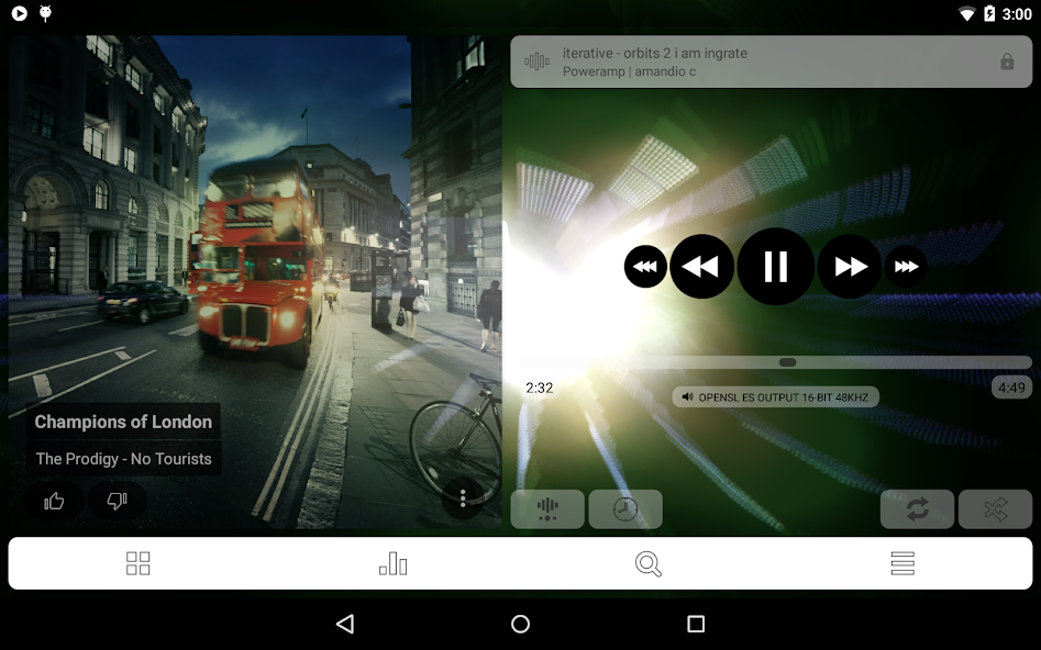 Poweramp Music Player screenshot 2