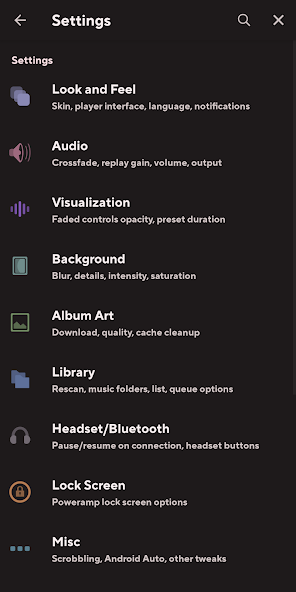 Poweramp Music Player screenshot 17