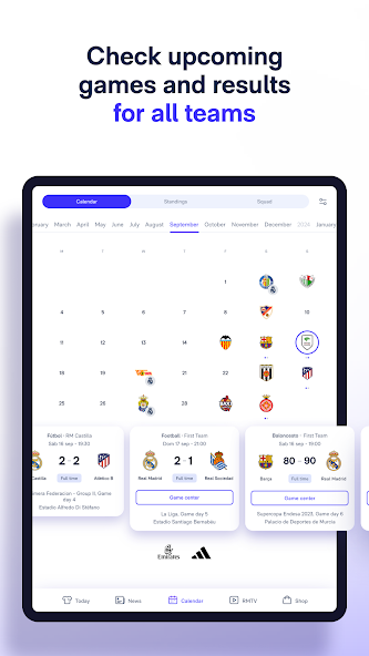 Real Madrid screenshot 3