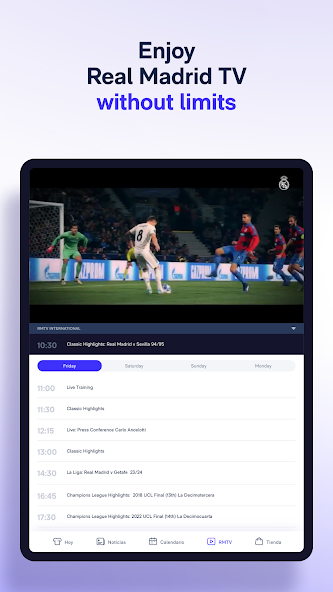 Real Madrid screenshot 6
