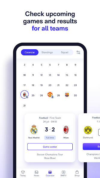 Real Madrid screenshot 18