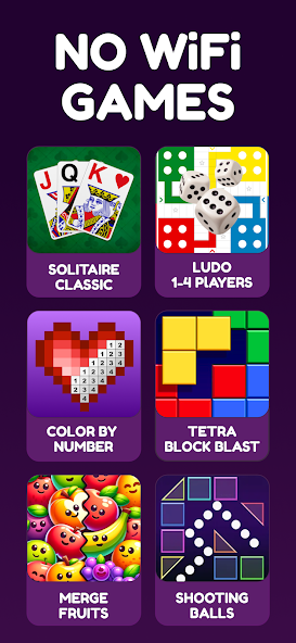 100+ Offline Games No WiFi Fun screenshot 3