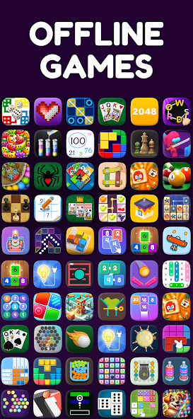 100+ Offline Games No WiFi Fun screenshot 7