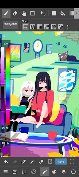 MediBang Paint：Draw Art, Comic screenshot 6