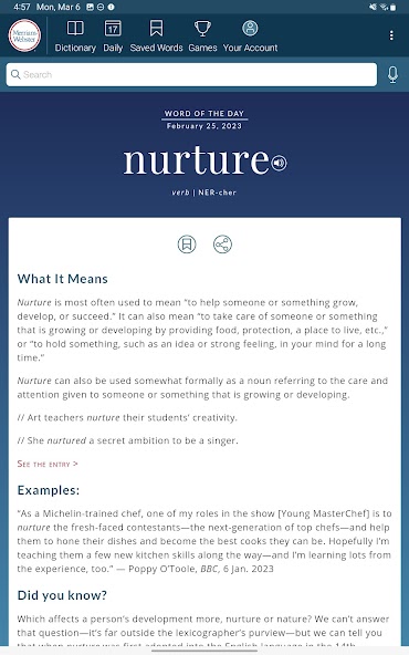 Dictionary - Merriam-Webster screenshot 2