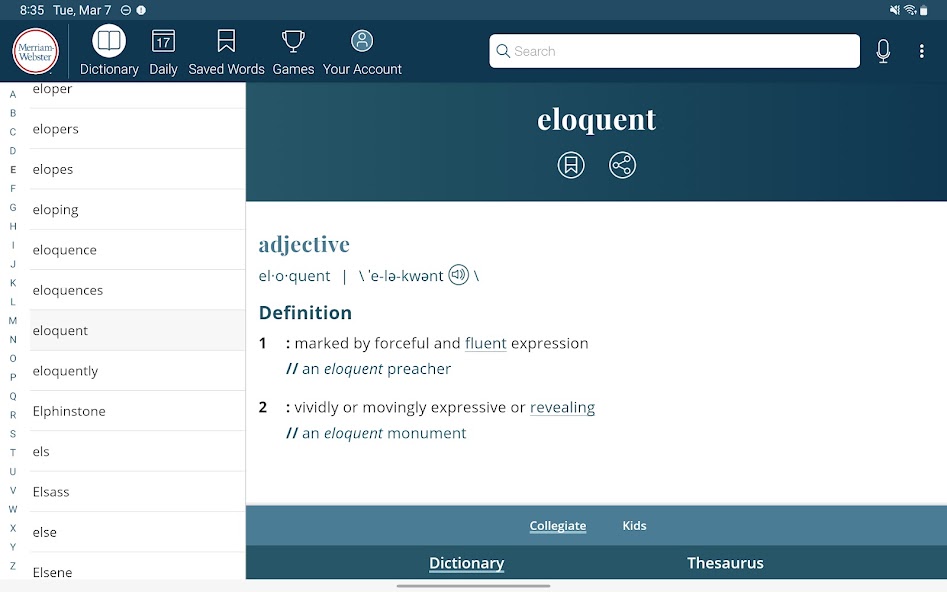 Dictionary - Merriam-Webster screenshot 9