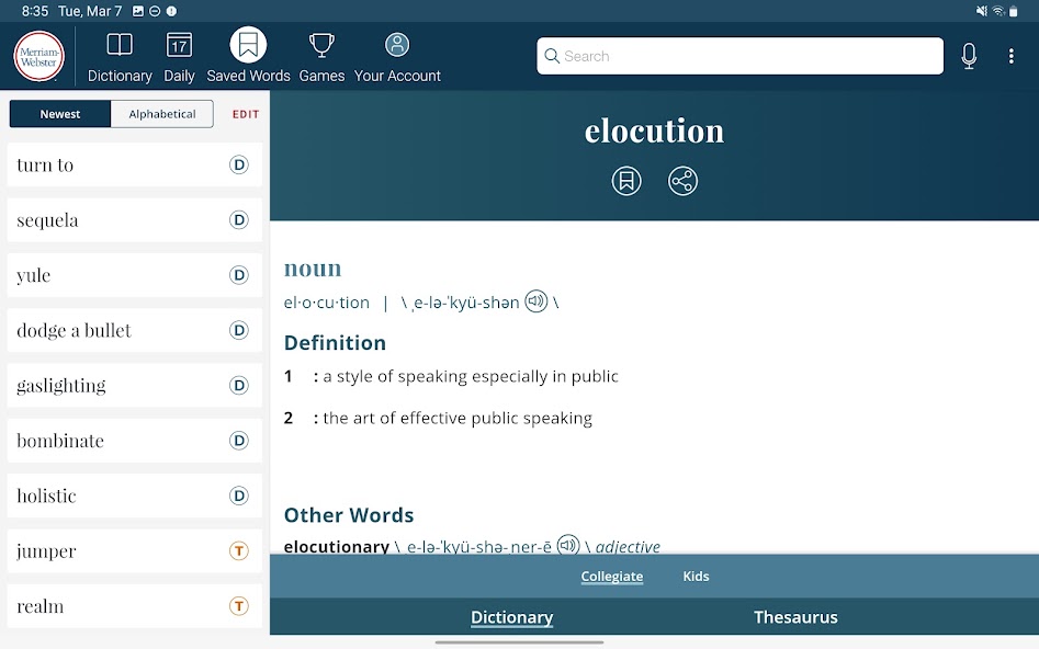 Dictionary - Merriam-Webster screenshot 10