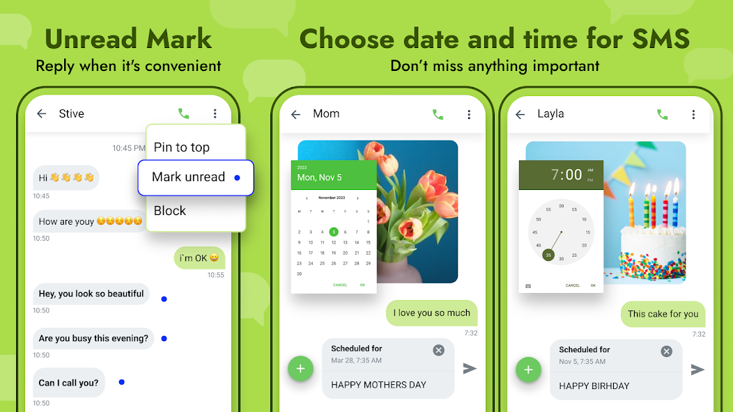 Messages - SMS Texting App screenshot 25