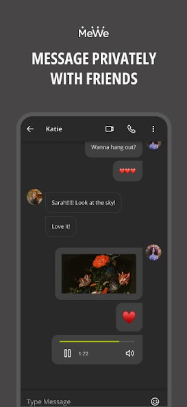 MeWe: The Safe Network screenshot 2