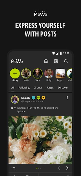 MeWe: The Safe Network screenshot 6