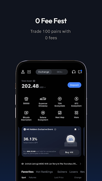 MEXC: Buy Bitcoin BTC & Crypto screenshot 4