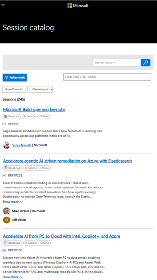 Microsoft Build screenshot 7