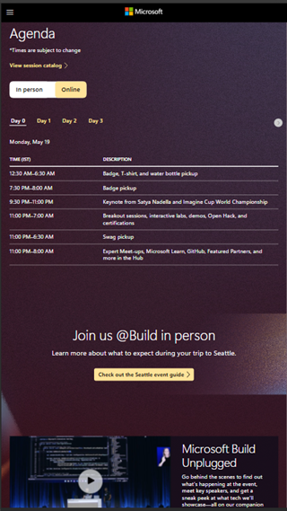 Microsoft Build screenshot 8