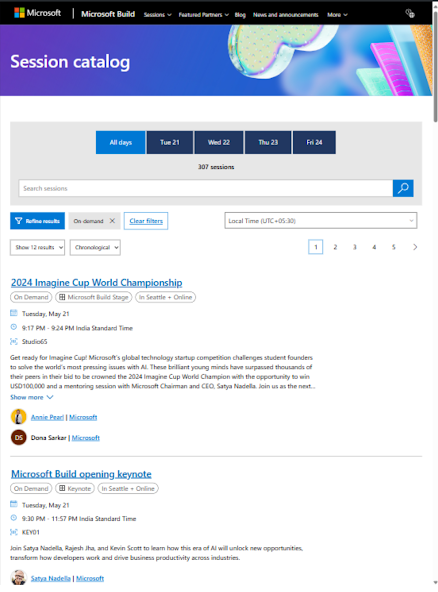 Microsoft Build screenshot 10