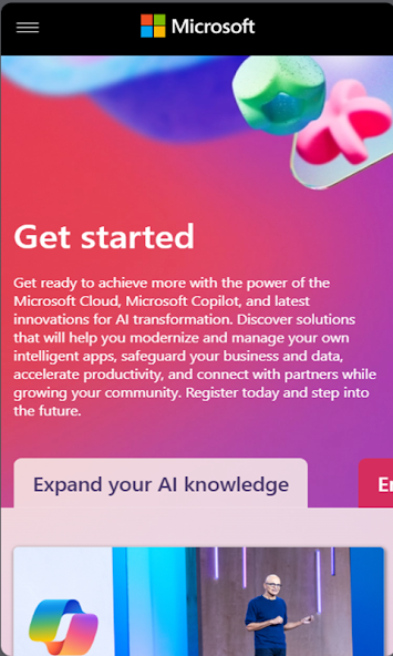 Microsoft Ignite screenshot 1