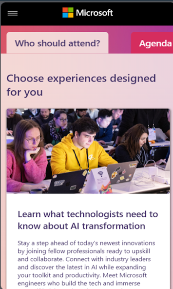 Microsoft Ignite screenshot 2