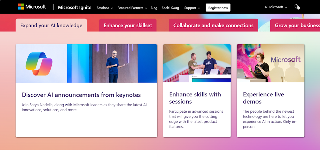 Microsoft Ignite screenshot 7