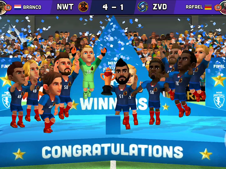 Mini Football - Soccer Games screenshot 14