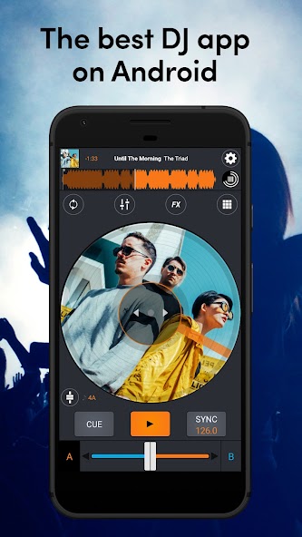 Cross DJ - Music Mixer App screenshot 1