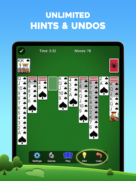 Spider Solitaire: Card Games screenshot 3