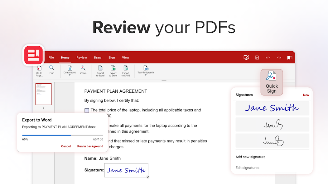MobiOffice: Word, Sheets, PDF screenshot 6